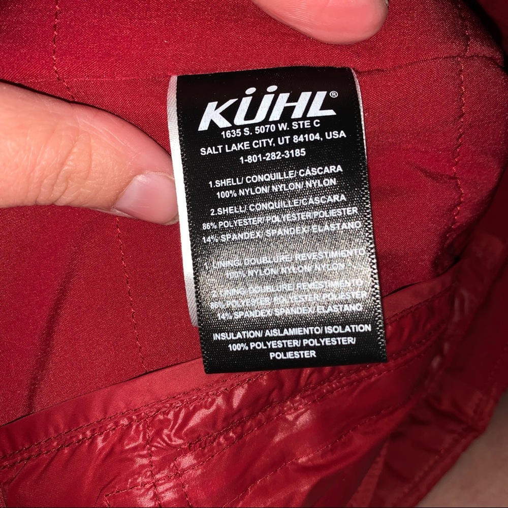 Kuhl Women's Burgundy Ski Jacket - Picture 4 of 9